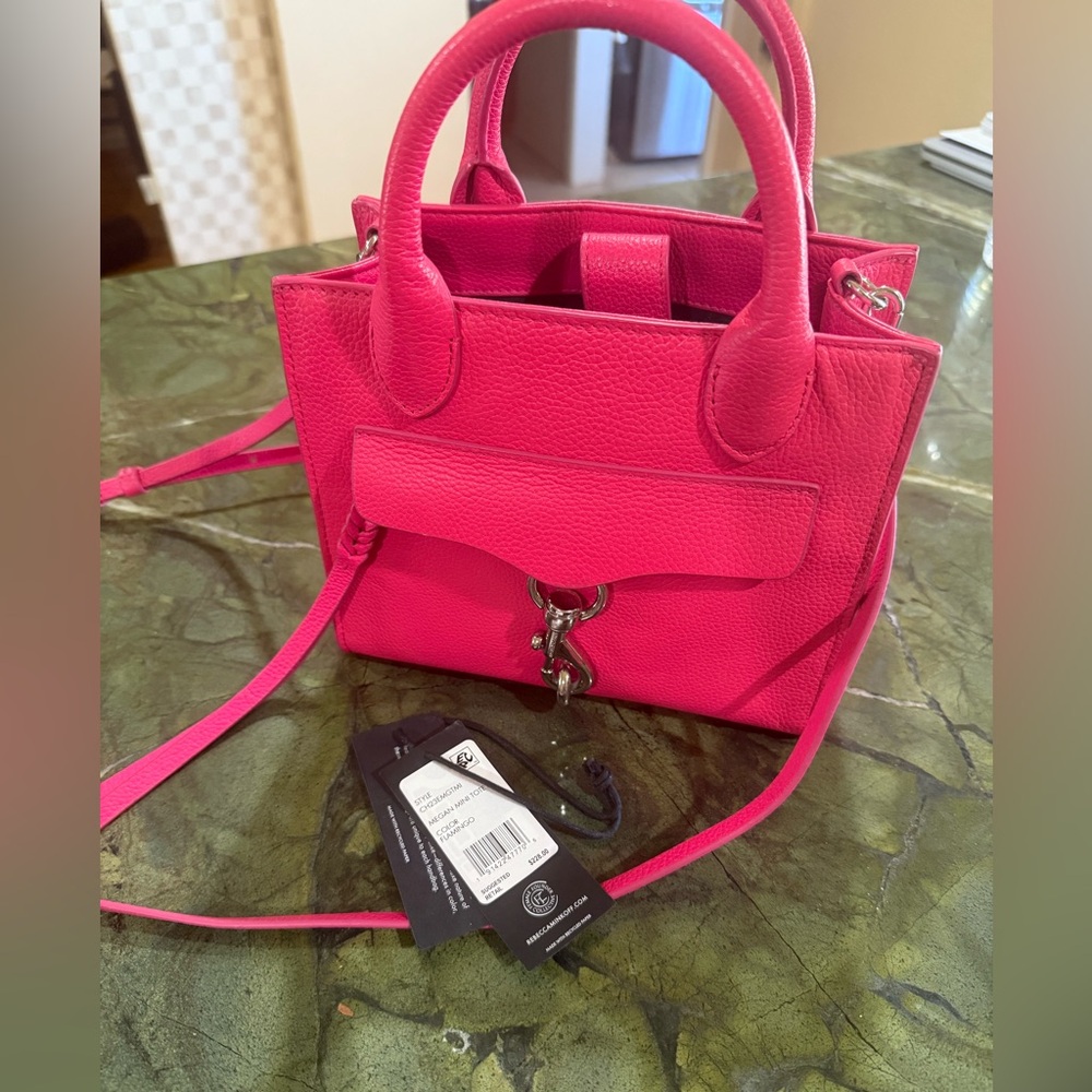 Rebecca Minkoff Pink Mini Bag with Detachable Strap